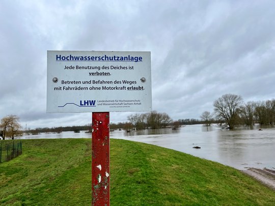 Titelbild: Vorstellung Deichbaumaßnahme „HWSB Ferchland-Klietznick km 30,58-34,25“