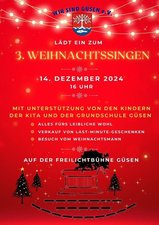 Titelbild zur Veranstaltung Weihnachtssingen